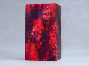 Stabilized Maple Burl Wood Mod Block